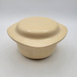 Vintage Anchor Hocking USA Microceram 12 oz Casserole Dish & Lid Ovenware - B